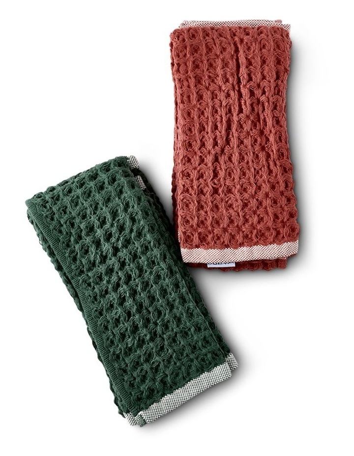 salt&pepper 2 Piece Waffle Tea Towel Set in Cyprus image 3