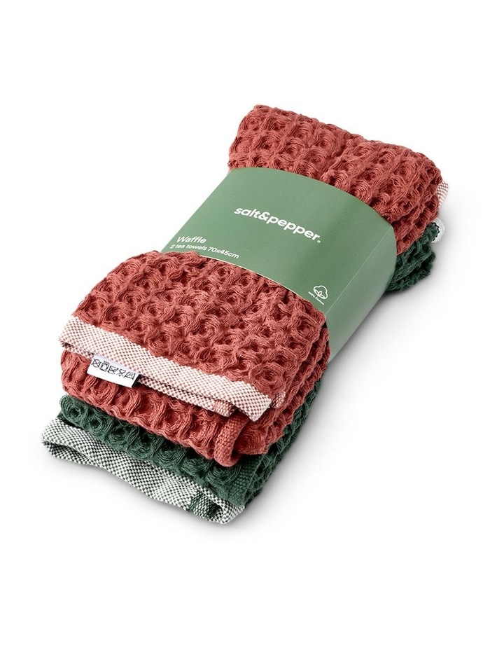 salt&pepper 2 Piece Waffle Tea Towel Set in Cyprus image 4