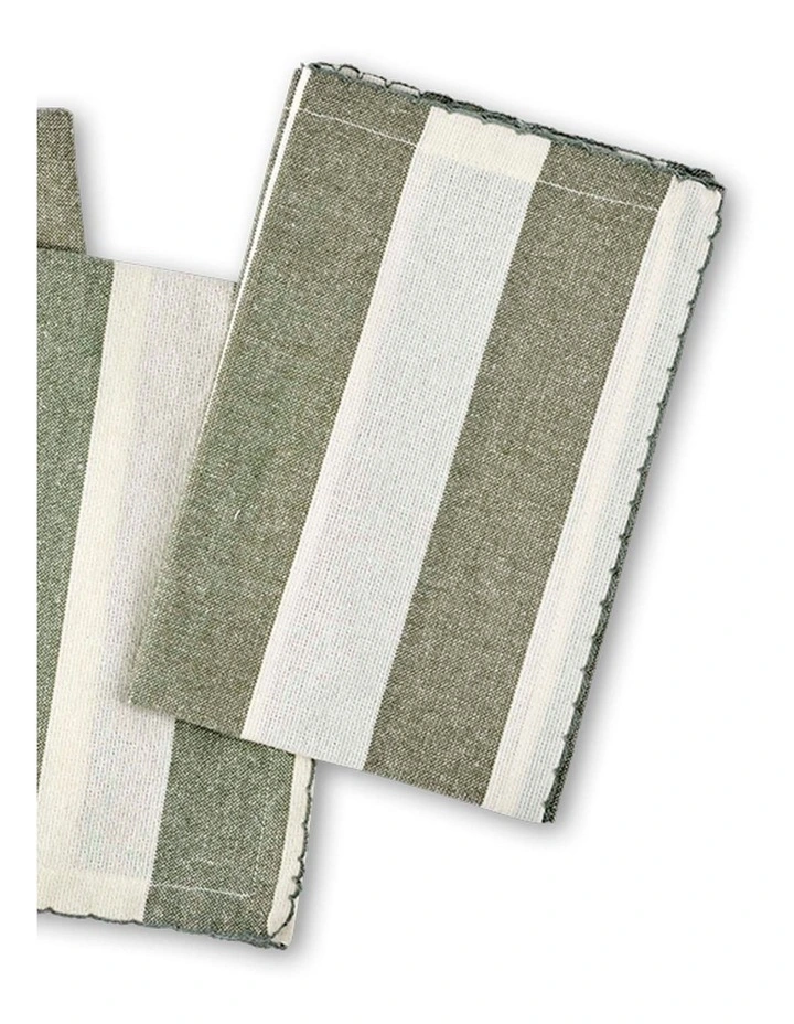 salt&pepper Taylor 4 Piece Napkin Set 45 x 45cm in Faded Gum image 2