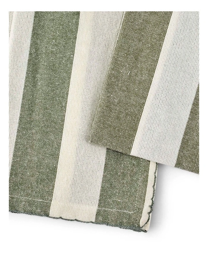 salt&pepper Taylor 4 Piece Napkin Set 45 x 45cm in Faded Gum image 4
