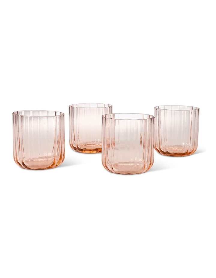 salt&pepper Leif 4 Piece Tumbler Set 320mL in Rose Dust image 1