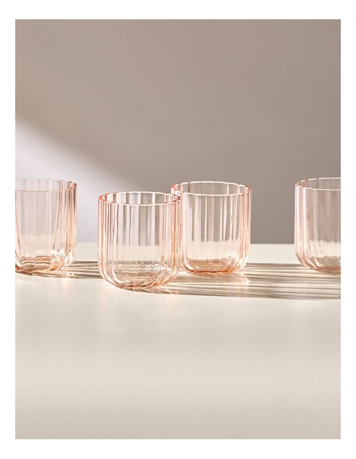 salt&pepper Leif 4 Piece Tumbler Set 320mL in Rose Dust image 2