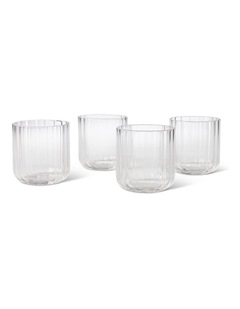 salt&pepper Leif 4 Piece Tumbler Set 320mL in Clear