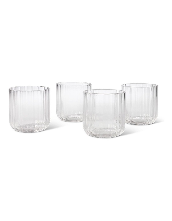 salt&pepper Leif 4 Piece Tumbler Set 320mL in Clear image 1
