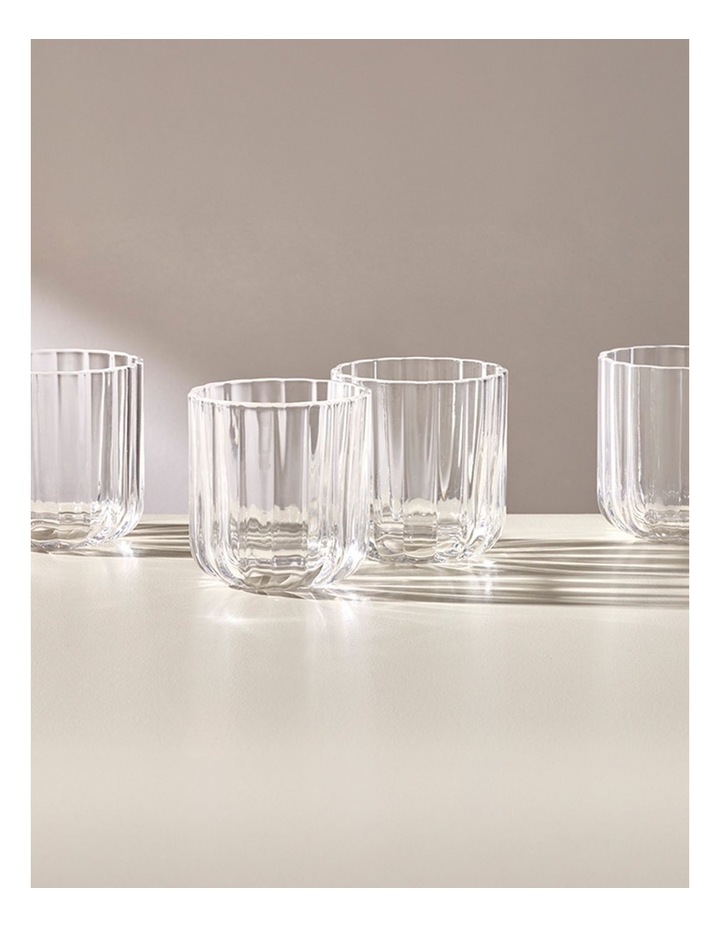 salt&pepper Leif 4 Piece Tumbler Set 320mL in Clear image 2