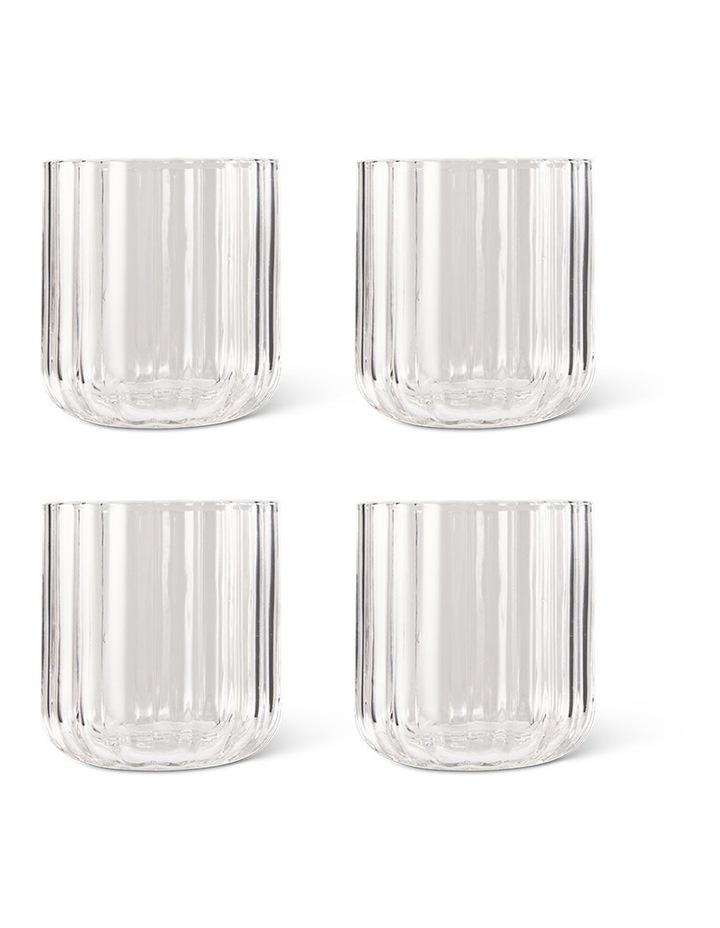 salt&pepper Leif 4 Piece Tumbler Set 320mL in Clear image 5