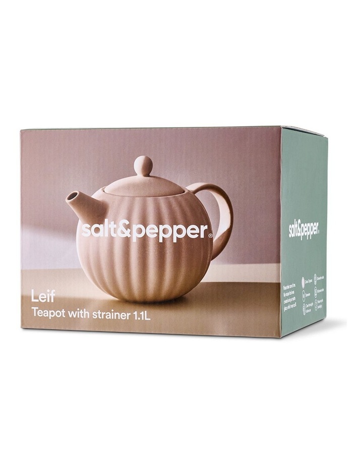 salt&pepper Leif 1.1L Teapot with Strainer in Organza image 7
