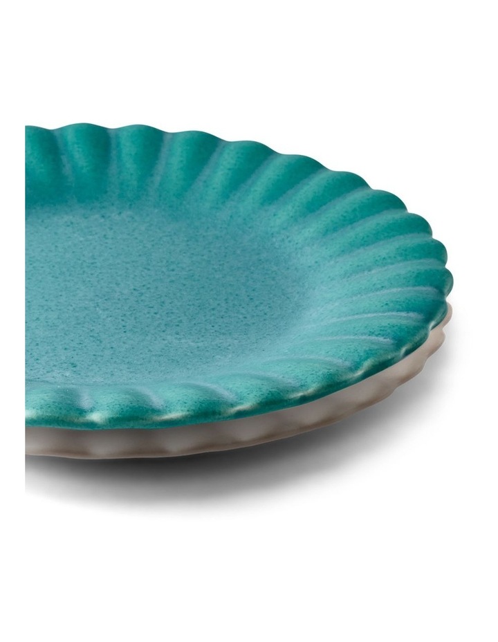 salt&pepper Leif 2 Piece Cake Plate Set 20cm in Organza & Moss image 6