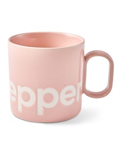 salt&pepper Logo Mug 400mL in Rose Dust