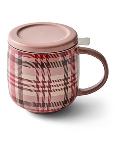 salt&pepper Kit Mug with Strainer and Lid 420mL in Bloom Check