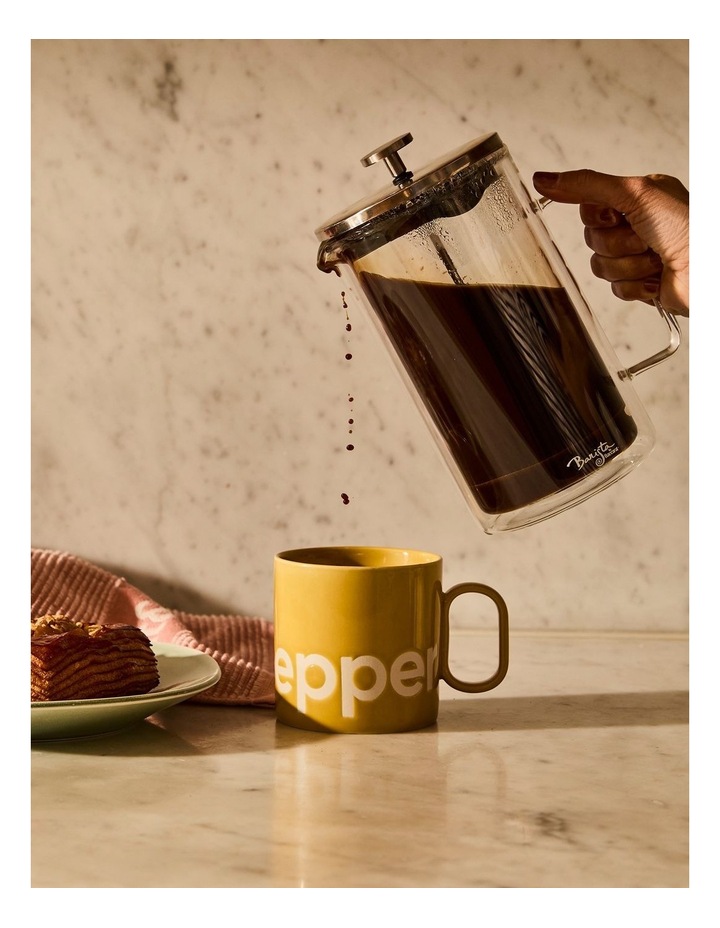 salt&pepper Logo Mug 400mL in Saffron image 2