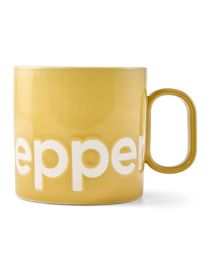 salt&pepper Logo Mug 400mL in Saffron image 3