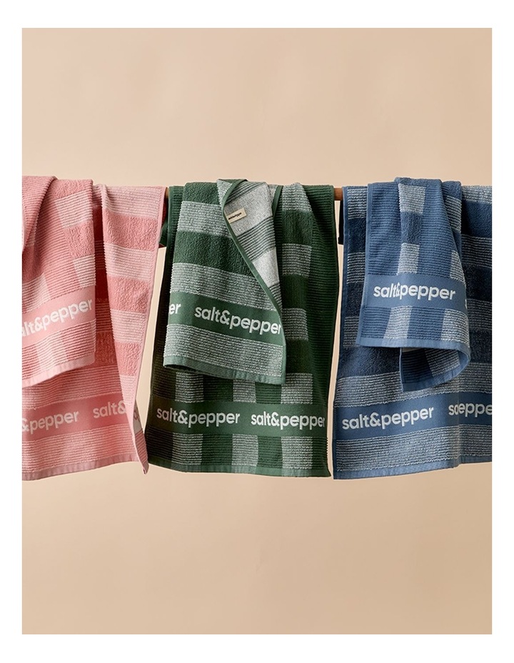 salt&pepper Logo 2 Piece Tea Towel Set in Marine image 7