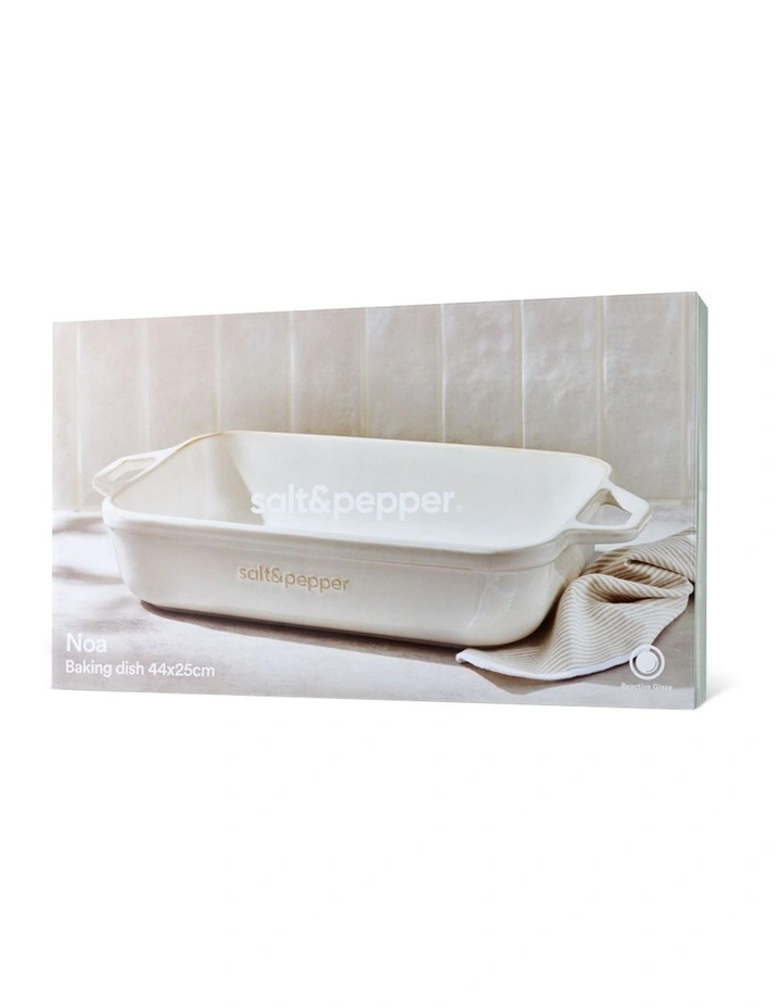 salt&pepper Noa Baking Dish 44 x 25cm in White image 6