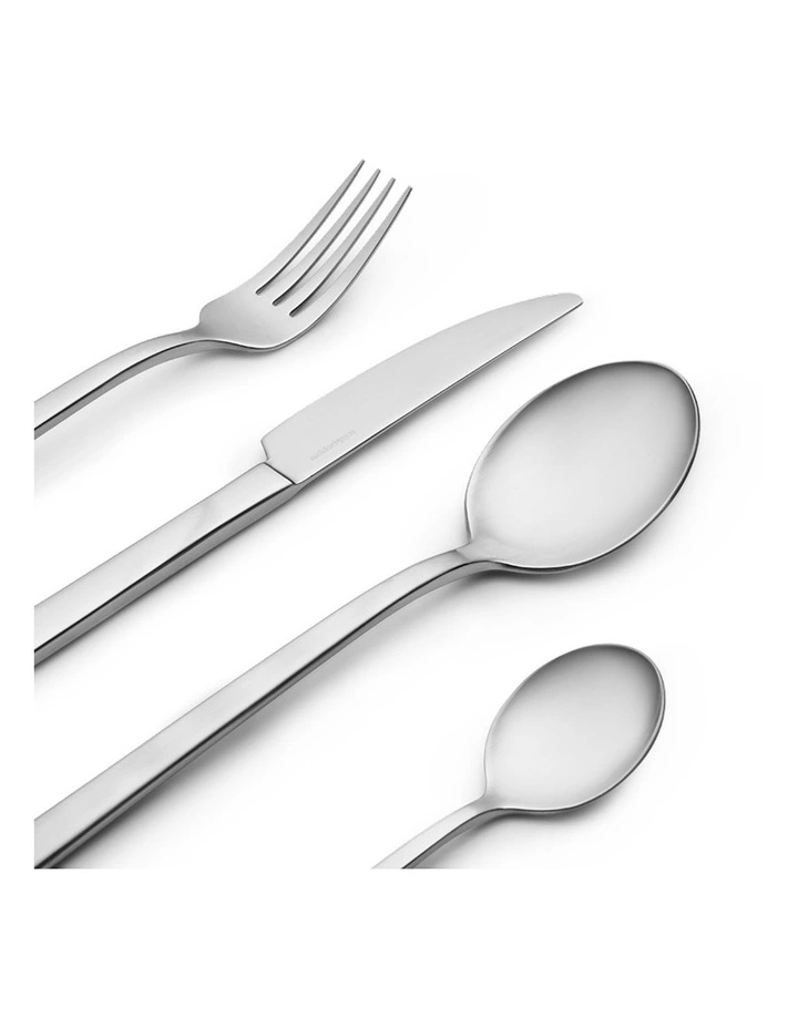 salt&pepper Kai 16 Piece Cutlery Set in Silver Satin image 2