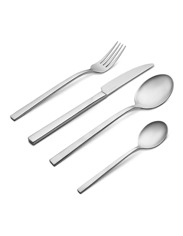 salt&pepper Kai 16 Piece Cutlery Set in Silver Satin image 3