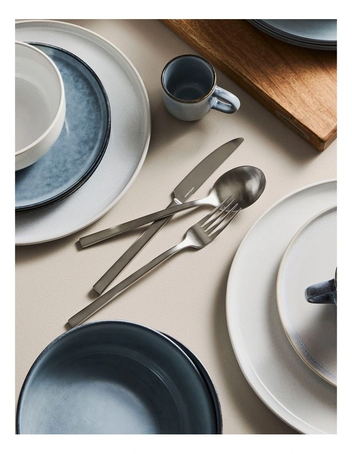 salt&pepper Kai 16 Piece Cutlery Set in Silver Satin image 7