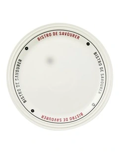 Bistro Round Platter 35cm in White