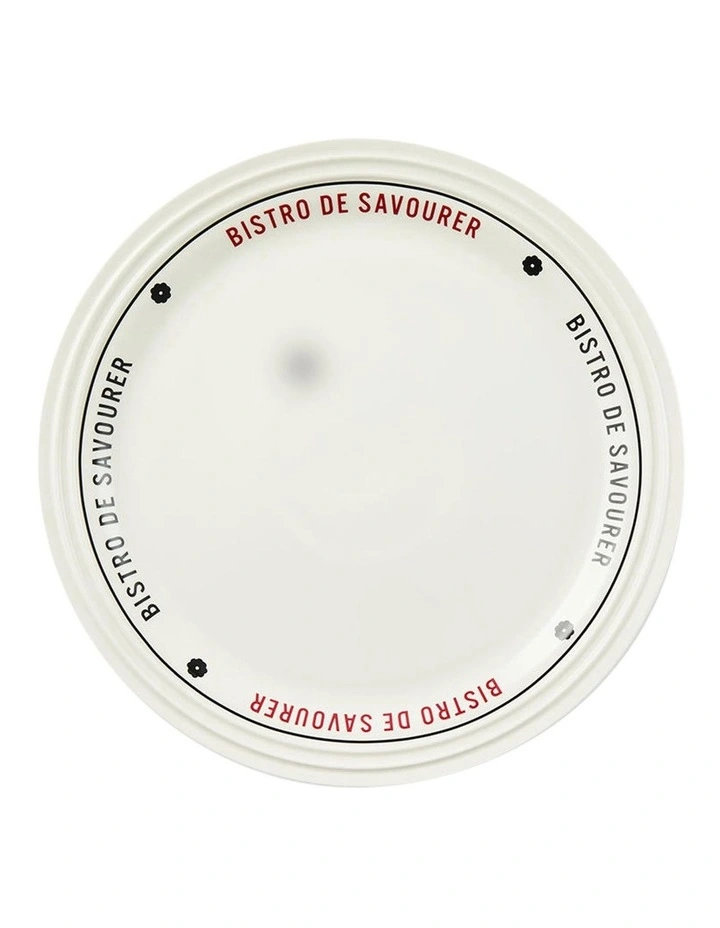 Bistro Round Platter 35cm in White image 1