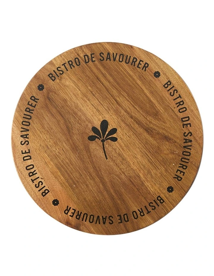 Bistro Round Board 28cm in Brown image 2