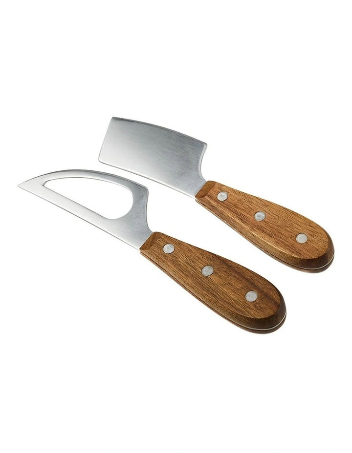 Bistro Board With Knife Set in Brown image 2