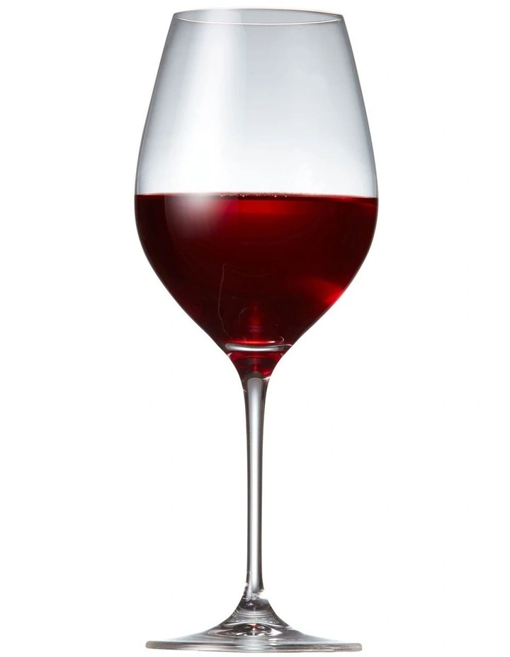 Cuvee Red Wine Glasses Set Of 6 in Clear image 2