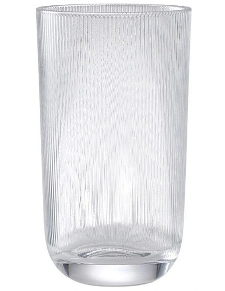 Koa Highball Glass Set 4 Piece 485ml in Clear image 5