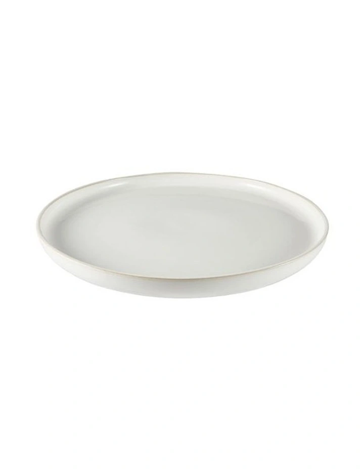 Riley Round Platter 34cm in White image 1