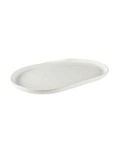 Riley Oval Platter 38cm in White