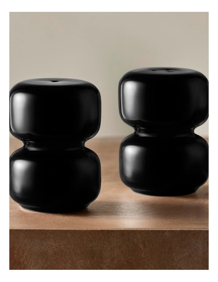 Riley Shaker 8cm SO2Set Of 2 in Black image 3
