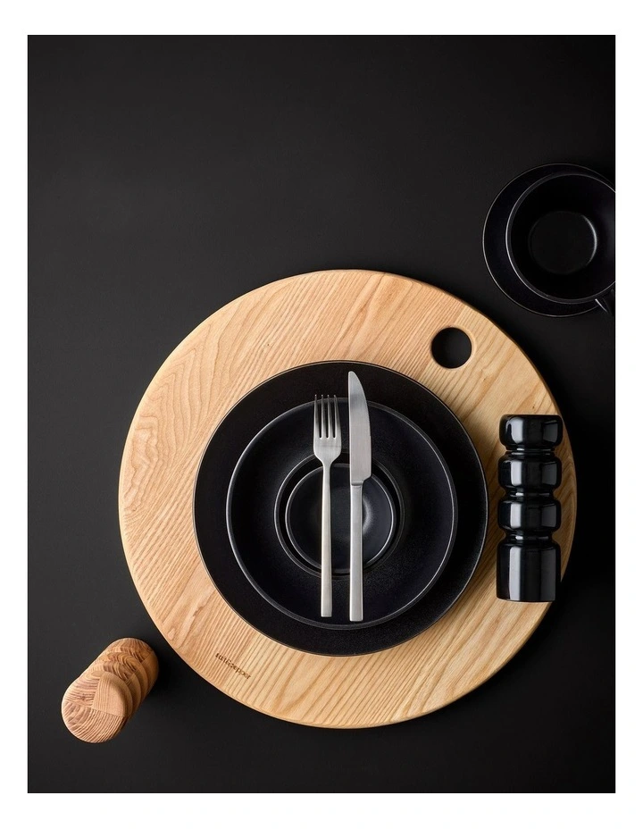 salt&pepper Riley Bowl 21 x 5.5cm Set of 4 in Black image 7