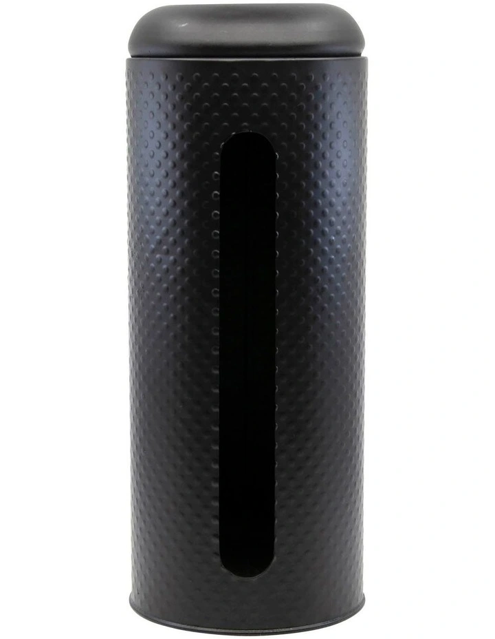 Spot Toilet Brush And Roll Holder in Black image 2