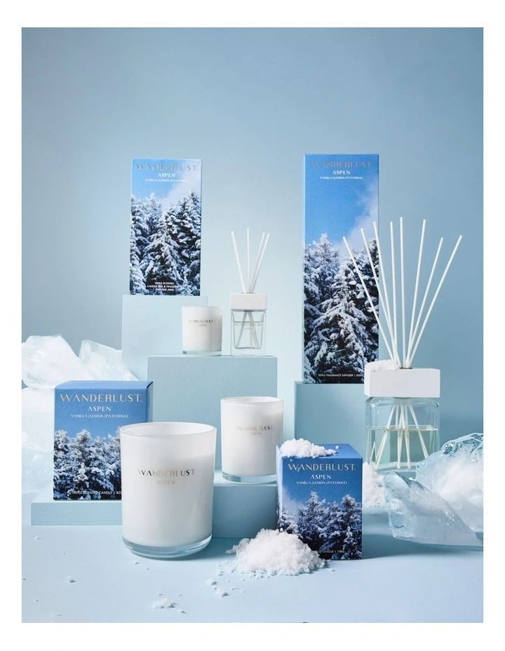 Wanderlust Diffuser & Candle Gift Pack Aspen image 4