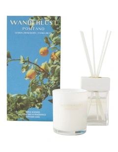 Wanderlust Diffuser & Candle Gift Pack Positano