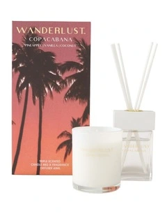 Wanderlust Diffuser & Candle Gift Pack in Multi