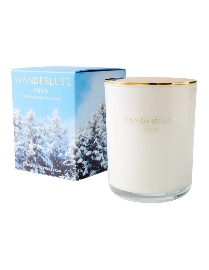 Wanderlust 425g Aspen Candle image 1