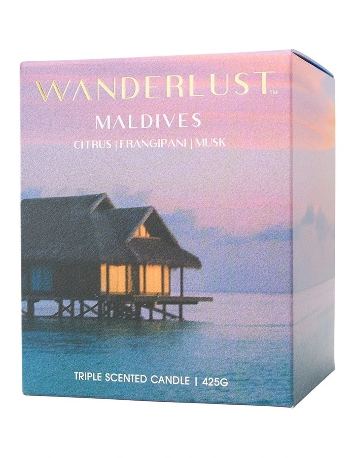 Wanderlust 425g Maldives Candle image 2