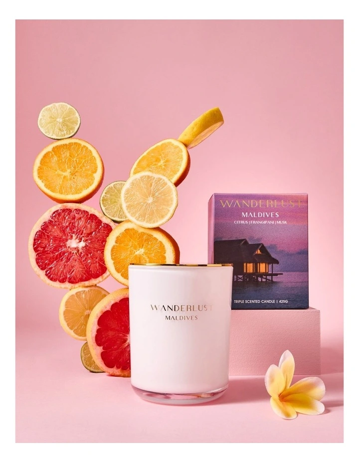 Wanderlust 425g Maldives Candle image 3