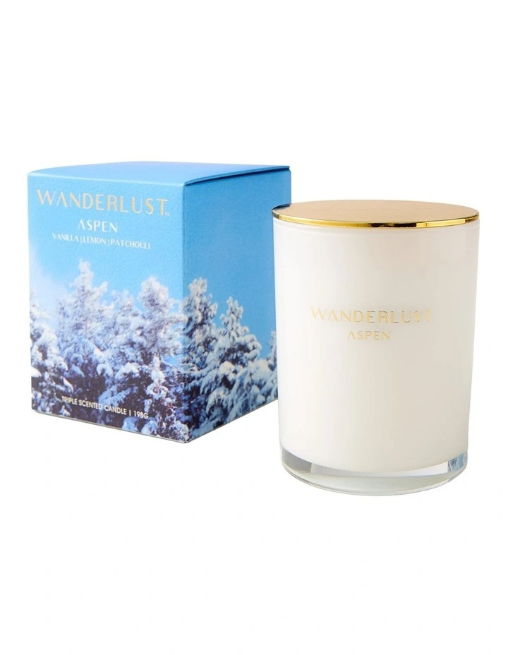 Wanderlust 198g Aspen Candle image 1