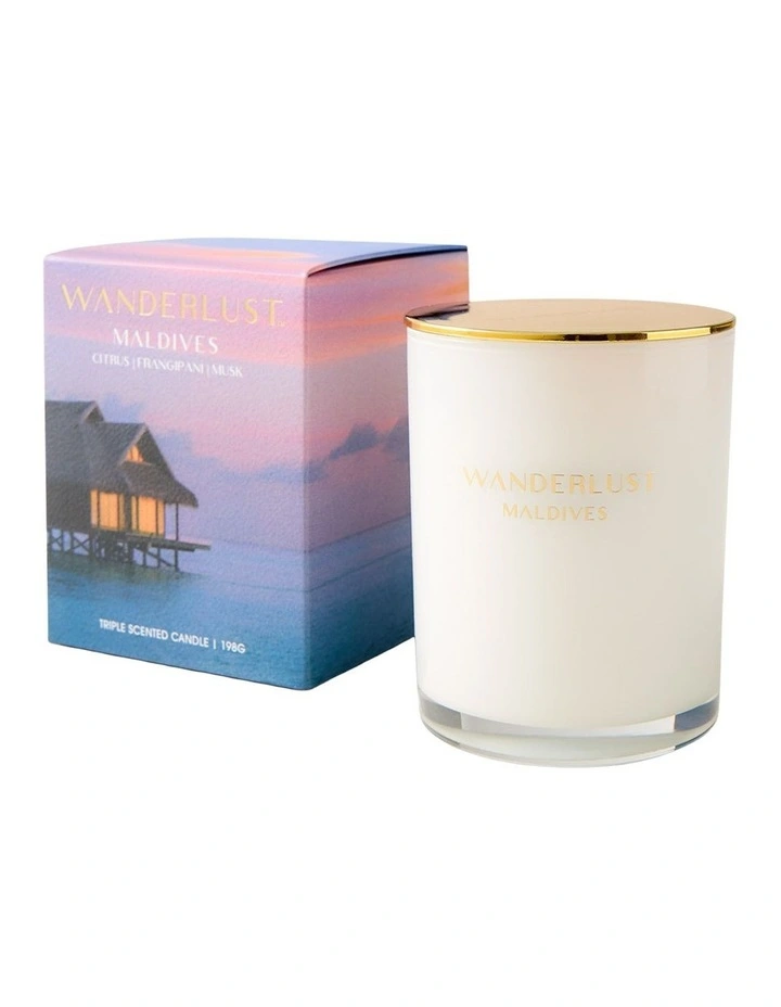 Wanderlust 198g Maldives Candle image 1