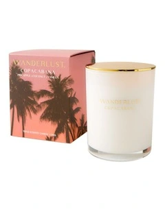 Wanderlust Candle Copacabana 198g in Navy Blue