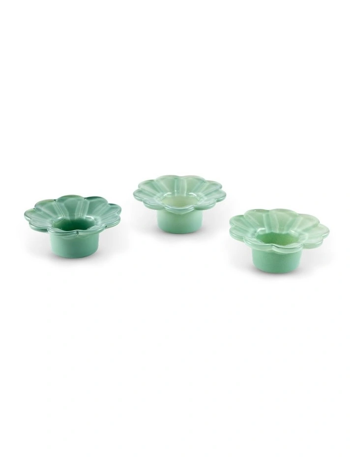 salt&pepper Leif 3 Piece Candle Set in Faded Gum image 1
