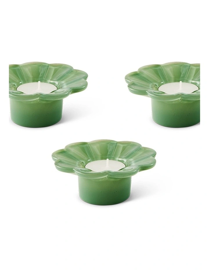 salt&pepper Leif 3 Piece Candle Set in Faded Gum image 4