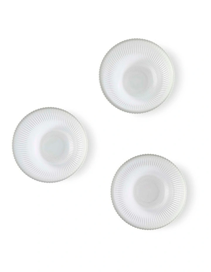 salt&pepper Quinn 3 Piece Condiment Bowl Set 10cm in Clear image 3