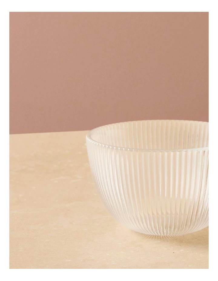 salt&pepper Quinn 3 Piece Condiment Bowl Set 10cm in Clear image 4