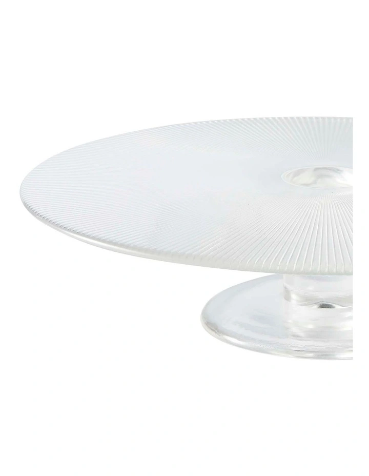 salt&pepper Quinn Cake Stand 28cm in Clear image 4