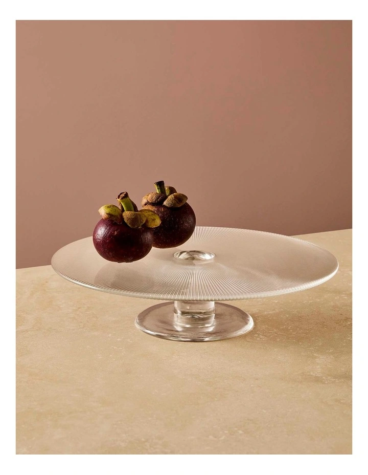 salt&pepper Quinn Cake Stand 28cm in Clear image 6