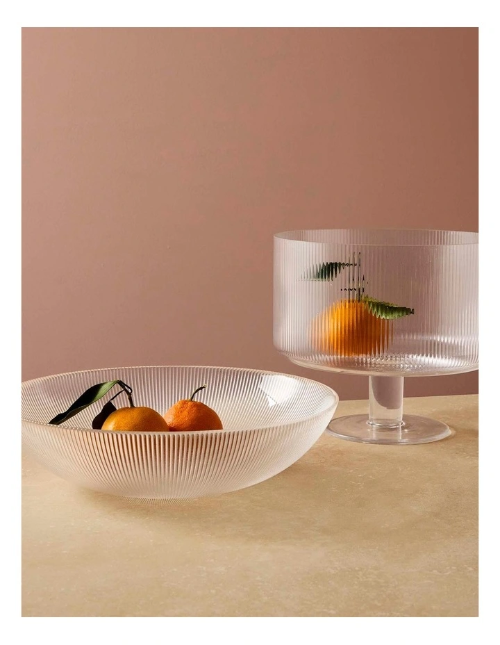salt&pepper Quinn Salad Bowl 28cm in Clear image 6