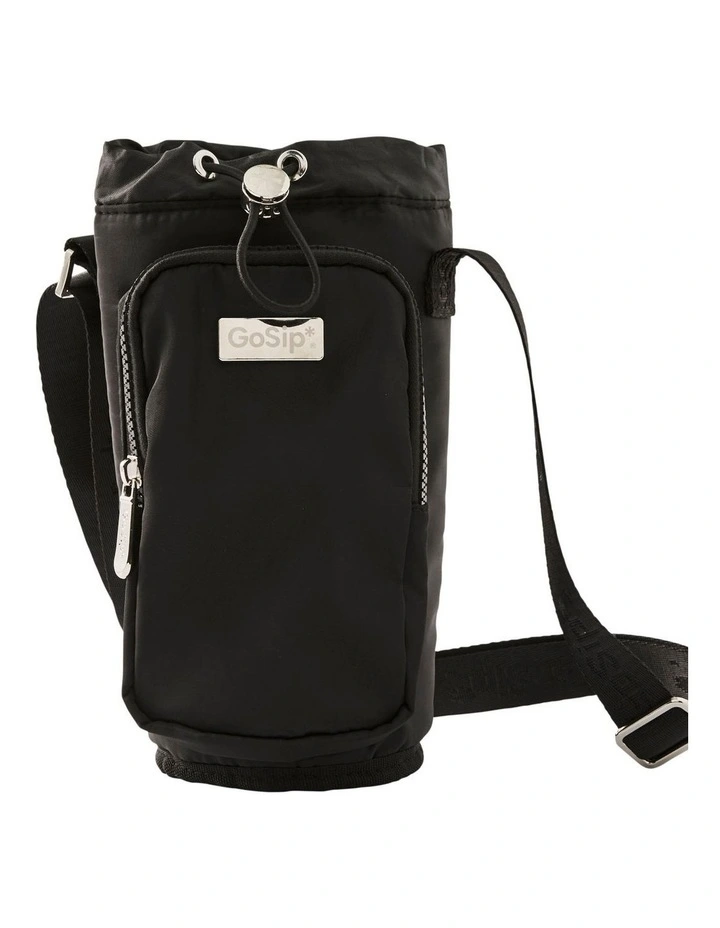 salt&pepper Gosip Bottle Sling in Black image 1