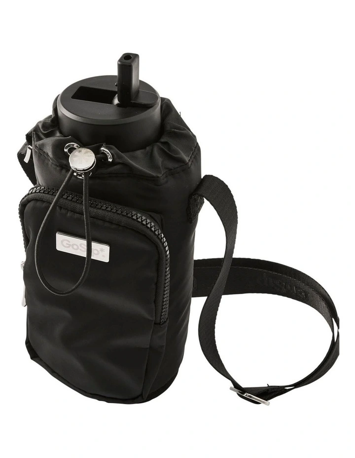 salt&pepper Gosip Bottle Sling in Black image 3